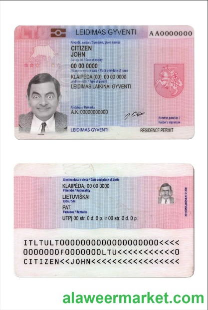 Lithuania (Litva) residence permit